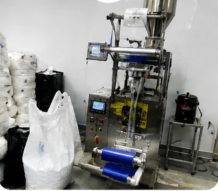 Automatic weighing and packing machine filling fuse bead bags